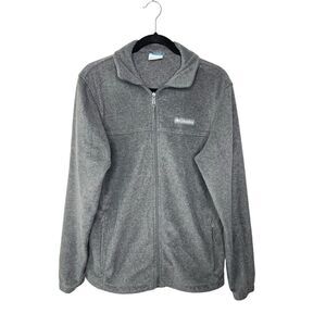 Columbia Men’s S Gray Fleece Full Zip Jacket